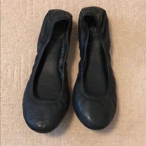 Tory Burch Black Flats